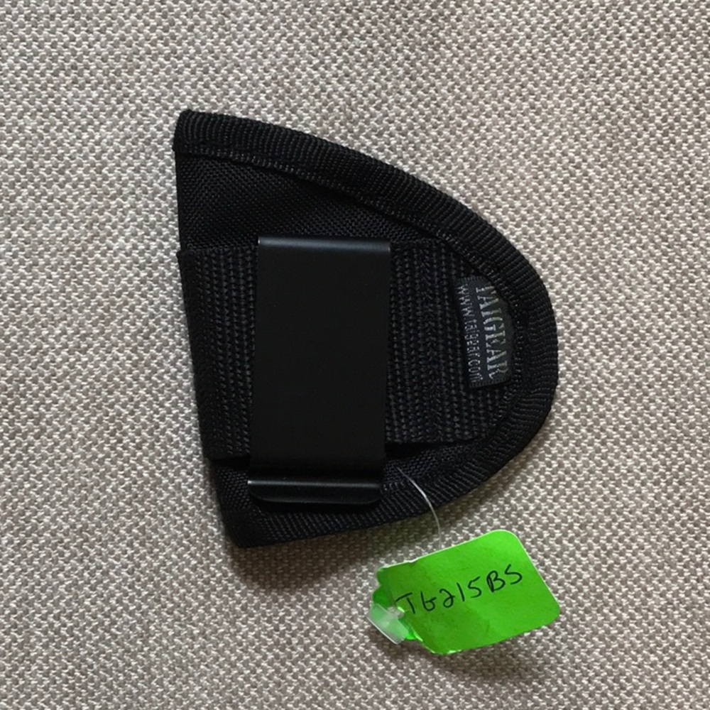 Black Inside the Pants Ambidextrous Holsters Small